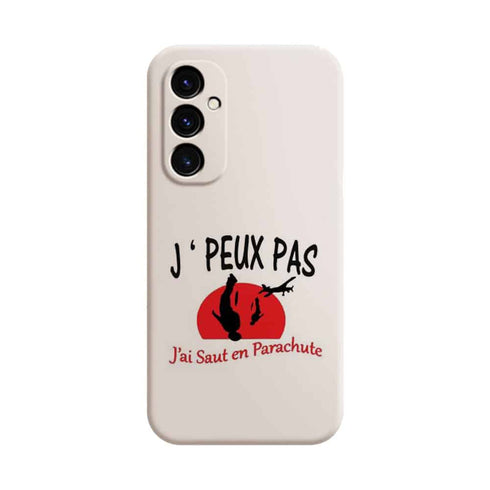 Coque Samsung Galaxy A05S Je peux pas j'ai Parachute