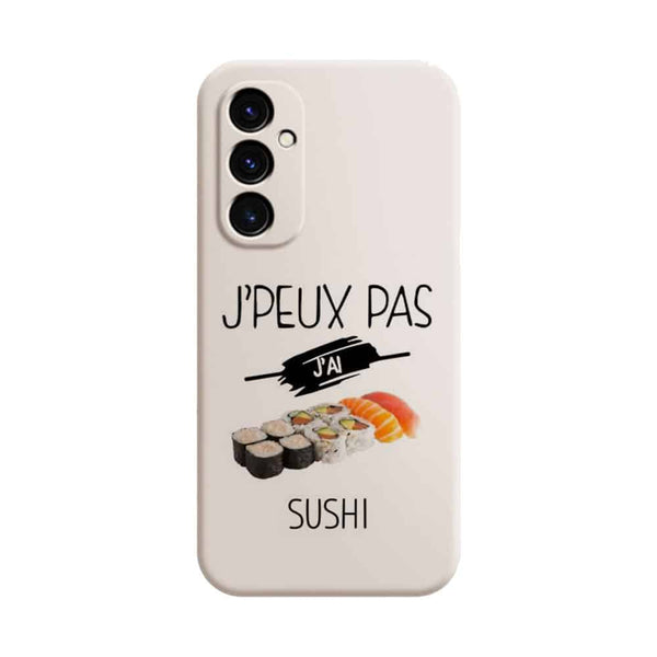 Coque Samsung A05S Je peux pas j'ai Sushi