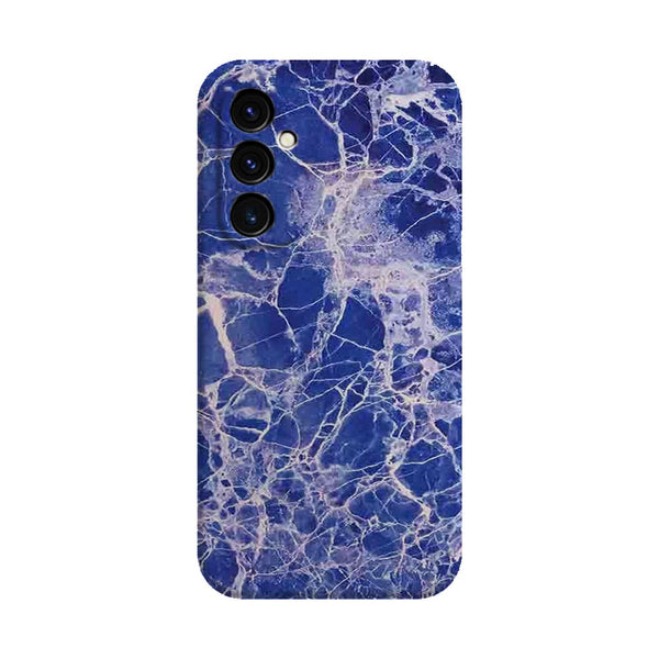 Coque Samsung Galaxy A05S Bleu Electrique Marble