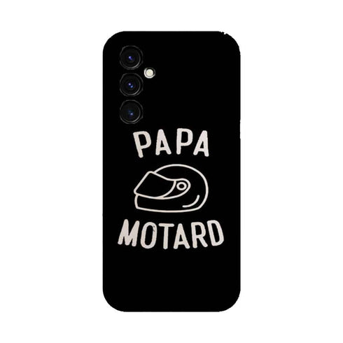 Coque Samsung Galaxy A05S Papa Motard Passion