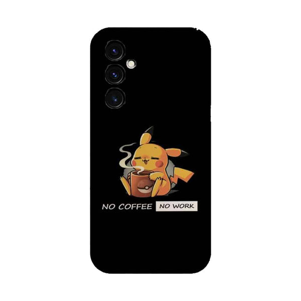 Coque Samsung A05S Pikachu Coffee Addict