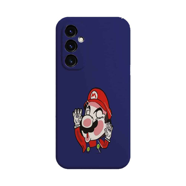 Coque Samsung Galaxy A05S Plumber stuck between the glass