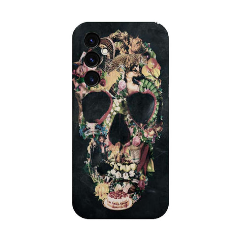 Coque Samsung A05S Skull Vintage