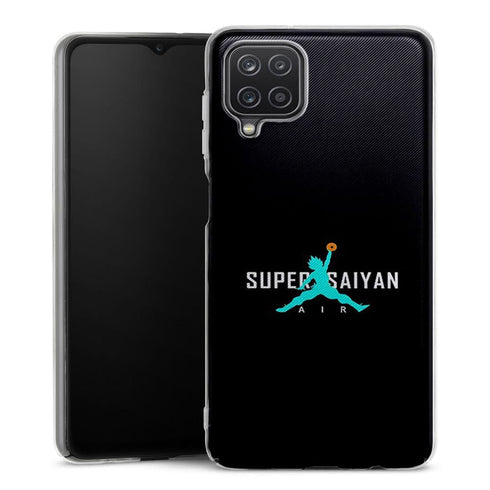 Coque Manga Samsung Galaxy A12 Super Cyan Air - Collection Nike