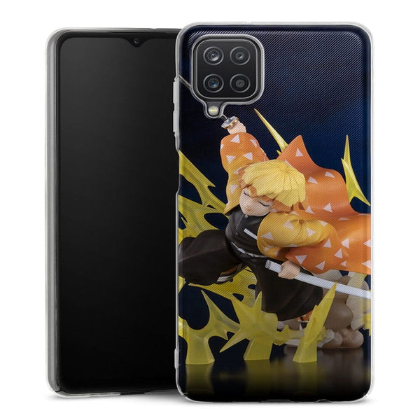 Coque Samsung Galaxy A12 Zenitsu demon slayer - Collection Manga