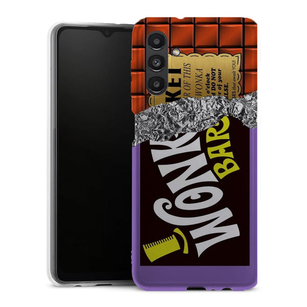 Coque Samsung Galaxy A13 5G Billet dor de Wonka au chocolat - MaCoquePerso