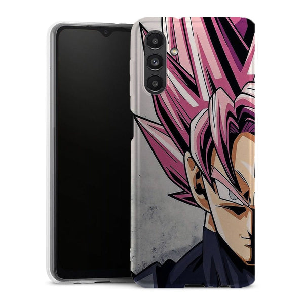 Coque en silicone Samsung Galaxy A13 5G Black Sangoku, pour afficher ta puissance Dbz
