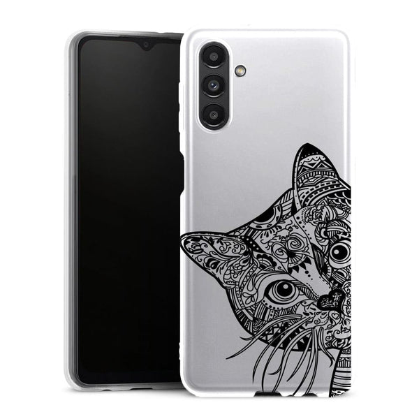 Coque Samsung Galaxy A13 5G Chat Azteque - MaCoquePerso