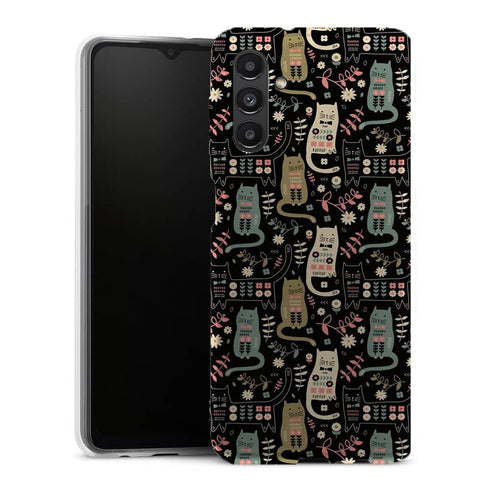 Coque Samsung Galaxy A13 5G Chat Folk - MaCoquePerso