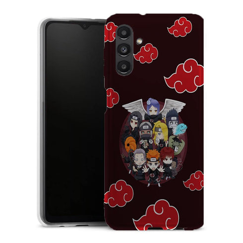 Coque Samsung Galaxy A13 5G Chibi Akatsuki Montage, optez pour l'esprit Ninja Fun