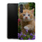 Coque Samsung Galaxy A13 5G Flowery Garden Lovely and enchanting cat - MaCoquePerso