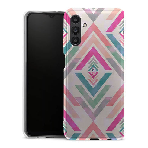 Coque Samsung Galaxy A13 5G Fancy Diams azteque Rose - MaCoquePerso