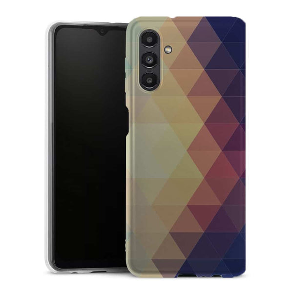 Coque Samsung Galaxy A13 5G Agate Diams Bleu - MaCoquePerso