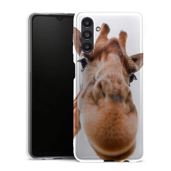 Coque Samsung Galaxy A13 5G DrĂŽle de Girafe - MaCoquePerso