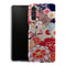 Coque Samsung Galaxy A13 5G fleurs japonais antiques - MaCoquePerso