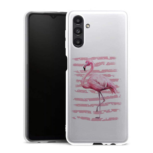 Coque Samsung Galaxy A13 5G Flamant Rose - MaCoquePerso