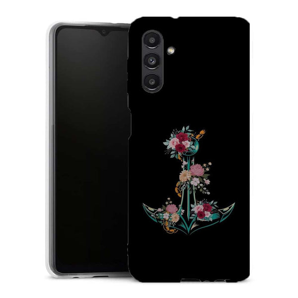 Coque Samsung Galaxy A13 5G Fleurs d'ancre - MaCoquePerso