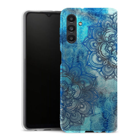 Coque Samsung Galaxy A13 5G Blue Lost Mandala - MaCoquePerso