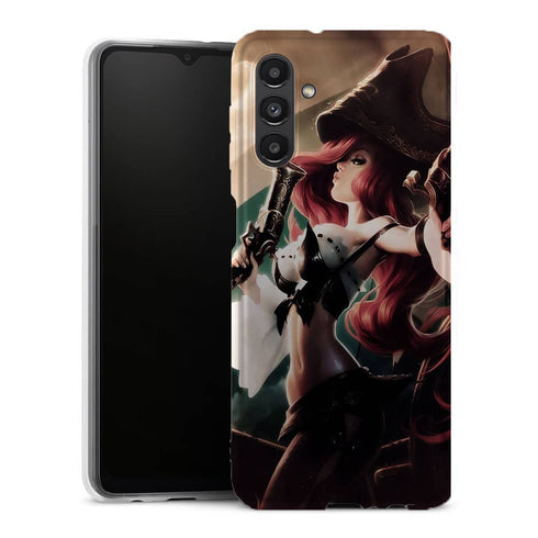 Coque Samsung Galaxy A13 5G Manga Girl Pirate - MaCoquePerso