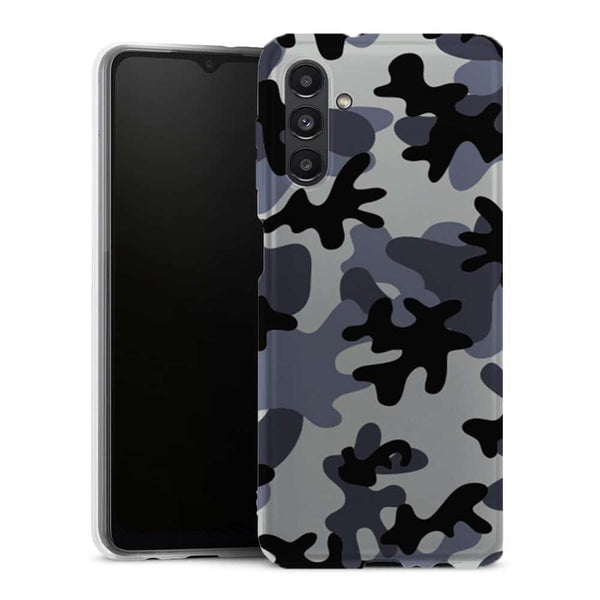 Coque Samsung Galaxy A13 5G Motif de camouflage noir - MaCoquePerso