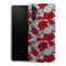 Coque Samsung Galaxy A13 5G Motif de fleur rouge - MaCoquePerso
