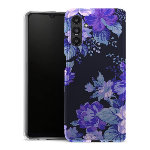 Coque Samsung Galaxy A13 5G Motif Floral de minuit - MaCoquePerso