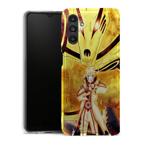 Coque Samsung Galaxy A13 5G Naruto Kyubi Jaune - MaCoquePerso