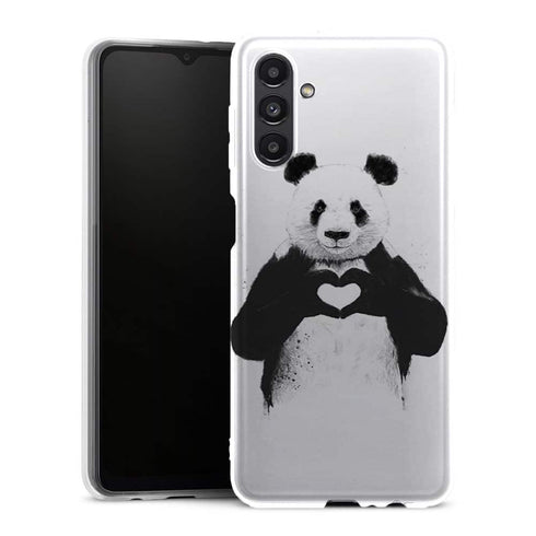Coque Samsung Galaxy A13 5G Panda Love - MaCoquePerso