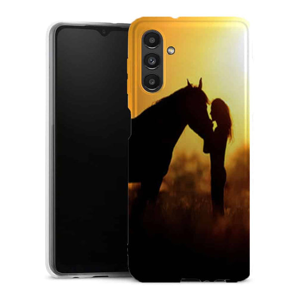 Coque Samsung Galaxy A13 5G Passion cheval - MaCoquePerso