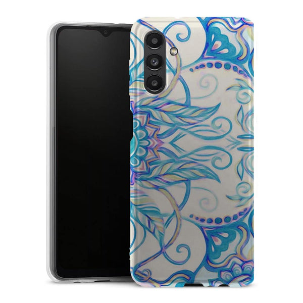 Coque Samsung Galaxy A13 5G Vintage Pearl Floral - MaCoquePerso