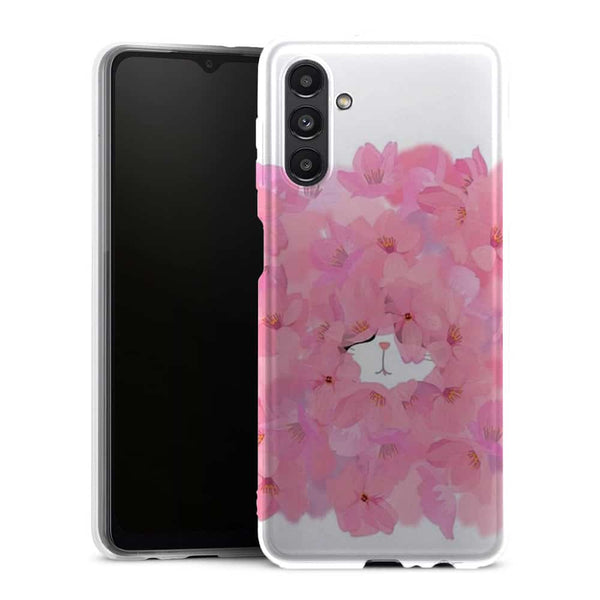 Coque Samsung Galaxy A13 5G Pinky Cat - MaCoquePerso