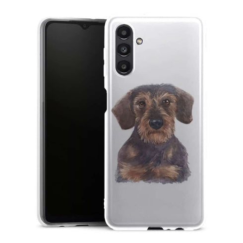 Coque Samsung Galaxy A13 5G Regard Teckel - MaCoquePerso