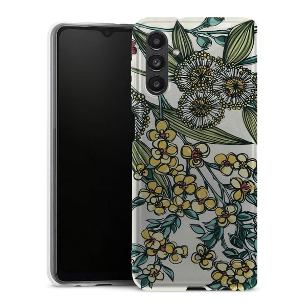Coque Samsung Galaxy A13 5G Retro Australian Native Floral - MaCoquePerso