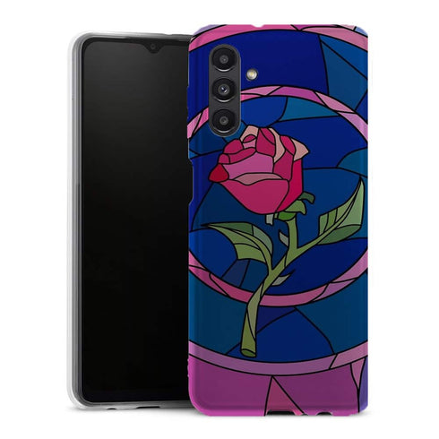 Coque Samsung Galaxy A13 5G Rose bleu eternelle - MaCoquePerso