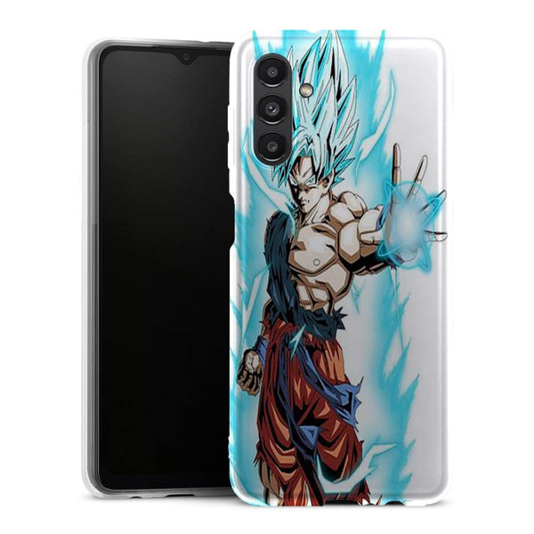 Coque Samsung Galaxy A13 5G Super Sayan Bleu - MaCoquePerso