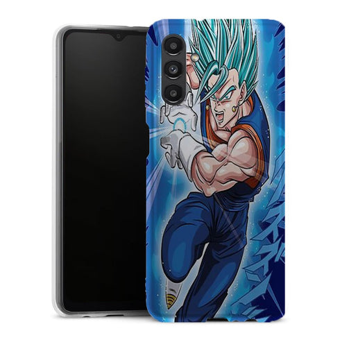 Coque Samsung Galaxy A13 5G Super Vegeta Bleu - MaCoquePerso