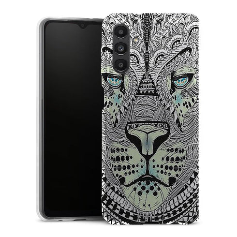 Coque en silicone Samsung Galaxy A13 5G Tigre Azteque - MaCoquePerso