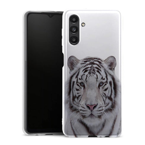 Coque pour Samsung Galaxy A13 5G Tigre Blanc - MaCoquePerso