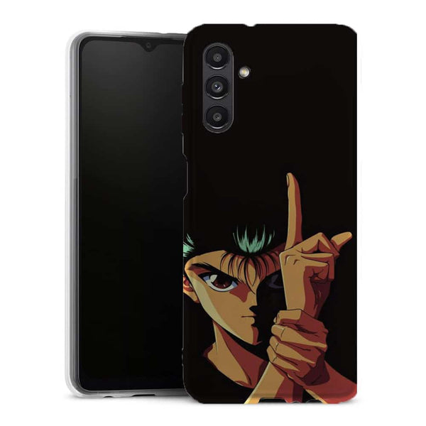 Coque Samsung Galaxy A13 5G Yusuke Spirit Gun - MaCoquePerso collection Manga