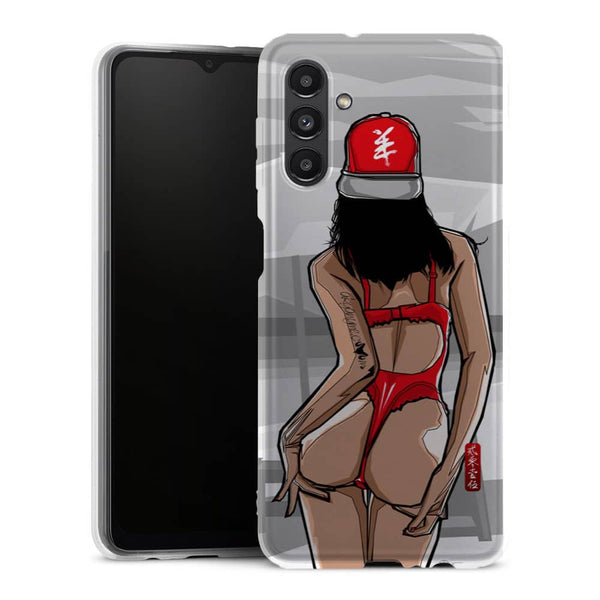 Coque Samsung Galaxy A13 5G Beach Girl Sunset - MaCoquePerso