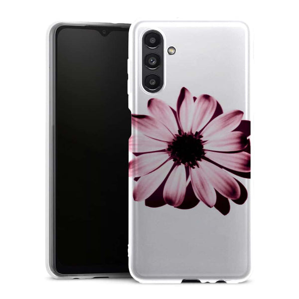 Coque Samsung Galaxy A13 5G Daisy Burgundi - MaCoquePerso