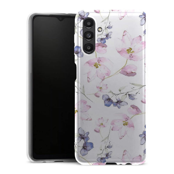Coque Samsung Galaxy A13 5G fleurs aquarelles - MaCoquePerso