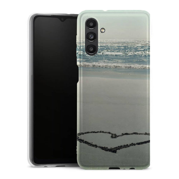 Coque Samsung Galaxy A13 5G I Heart the Beach - MaCoquePerso