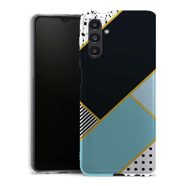 Coque Samsung Galaxy A13 5G Minimal Blue Style - MaCoquePerso