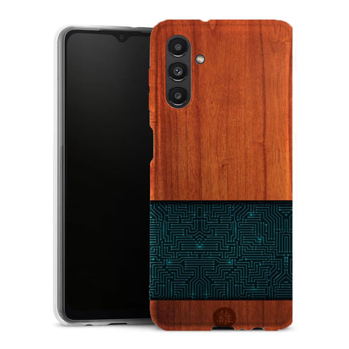 Coque Samsung Galaxy A13 5G Natural Wooden Wood Bamboo - MaCoquePerso