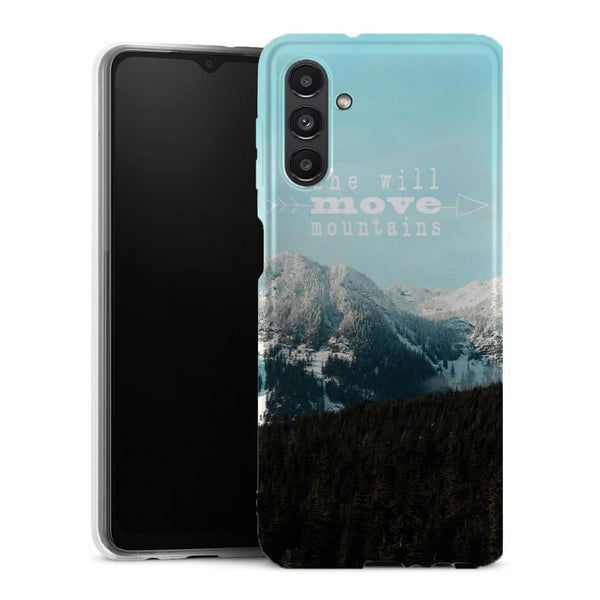 Coque Samsung Galaxy A13 5G She Will Move Mountains - MaCoquePerso