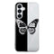 Coque Samsung Galaxy A16 5G Butterfly Noir et Blanc