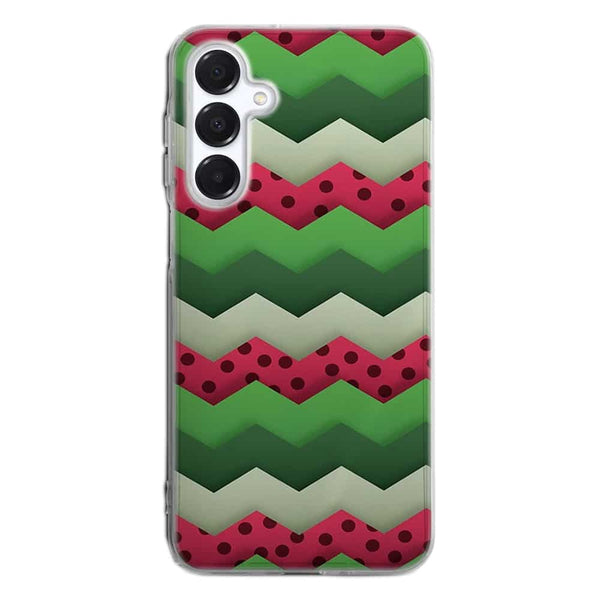 Coque pour Samsung A16 5G Pasteque Summer Chevrons