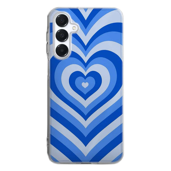Coque Samsung Galaxy A16 5G Coeur Bleu
