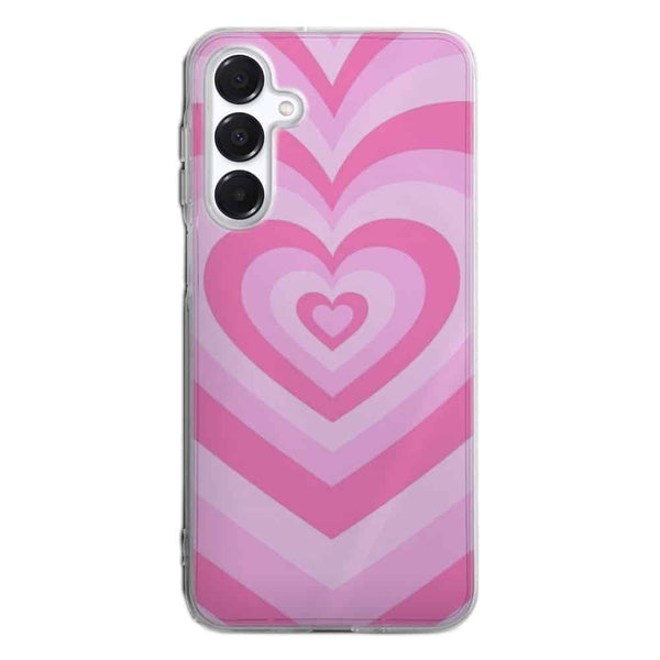 Coque Samsung Galaxy A16 5G Coeur Rose